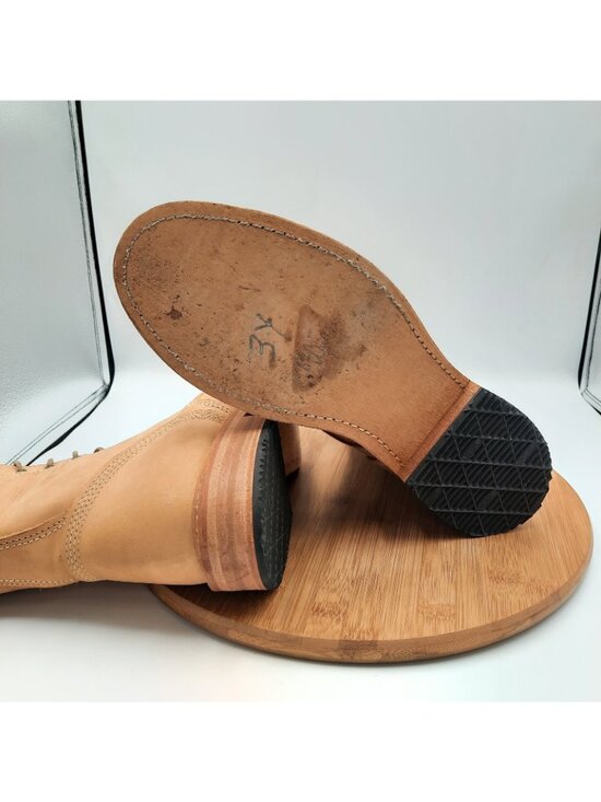Timberland Boot Company Coulter Mens 10 Boots Tan Leather Heritage Made In USA main image 11